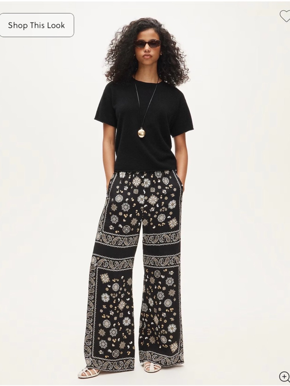 J Crew Cosmo Bandana Print Pants